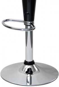 Стул барный N-7 Malibu черный глянец