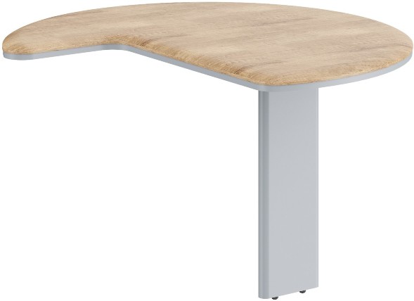 Брифинг-приставка DB 110(L) Дуб Каньон 1100х1056х750