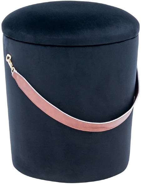 Пуф Leset Бакет черный