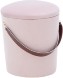 Пуф Leset Бакет бежево-розовый