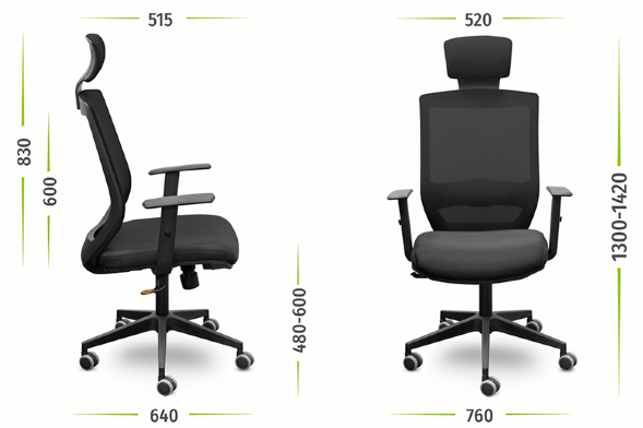 Кресло офисное ГАММА ткань