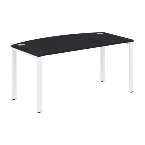 Стол руководителя XS6ET 169 белый/антрацит 1600х867х750 XTEN-S60