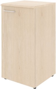 Шкаф колонка с глухой малой дверью (R) и топом WLC 42.1(R) Бук Тиара 432х432х814 WAVE