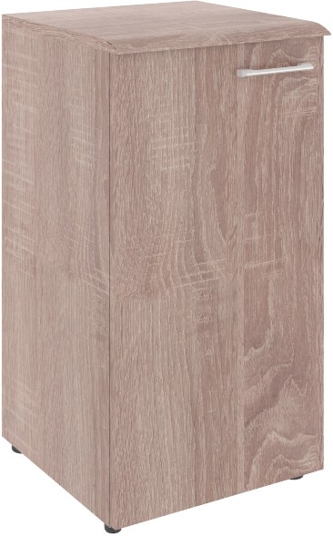 Шкаф колонка с глухой малой дверью (L) и топом WLC 42.1(L) Дуб Сонома 432х432х814 WAVE