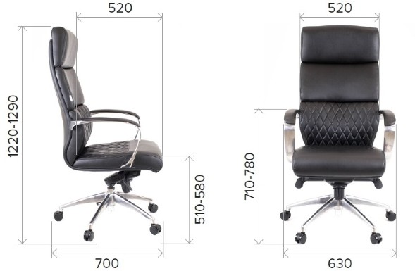 Кресло Everprof President Экокожа