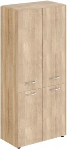 Шкаф с глухими средними и малыми дверьми и обвязкой DHC 85.3 Дуб Каньон 892х470х1950