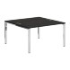 Стол 2-х местный XGWST 1414.1 1400х1406х750 XTEN GLOSS