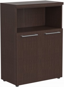 Шкаф с глухими малыми дверьми и топом AMC 85.3 Венге Магия 850х456х1200