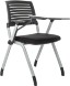Стул Бюрократ X-Click-PP черный со столиком на ножках металл серый