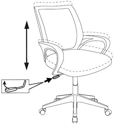 Кресло детское Бюрократ KD-W4 принт